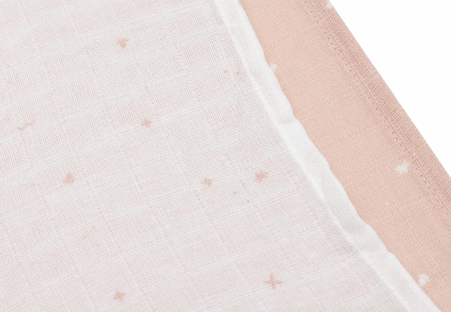 Spucktuch Hydrophil 70x70cm-3 Stück-Twinkling-Wild Rose- von Jollein