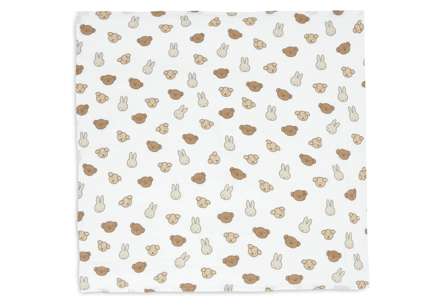 Mullwindeln Hydrophil 70x70cm-3 Stück-Miffy-Multicolor- von Jollein
