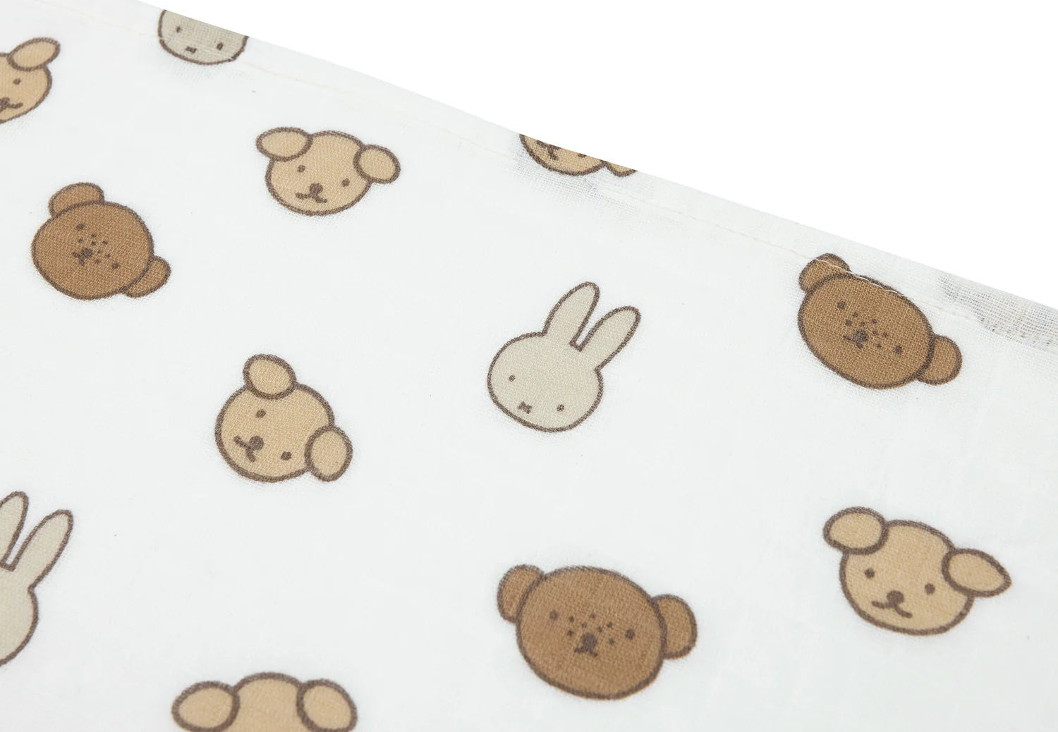Mullwindeln Hydrophil 70x70cm-3 Stück-Miffy-Multicolor- von Jollein
