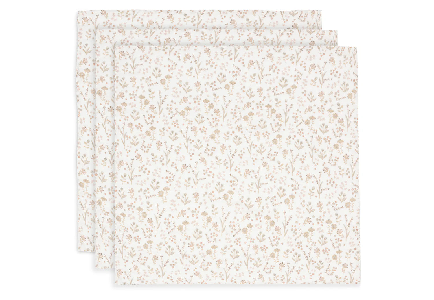 Spucktuch Hydrophil 70x70cm 3Stück-Bloomy- von Jollein
