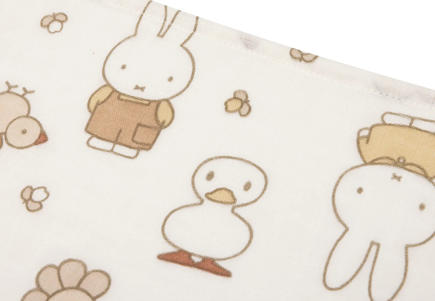 Mullwindeln Hydrophil 70x70cm - Miffy Family Farm - 3 Stück