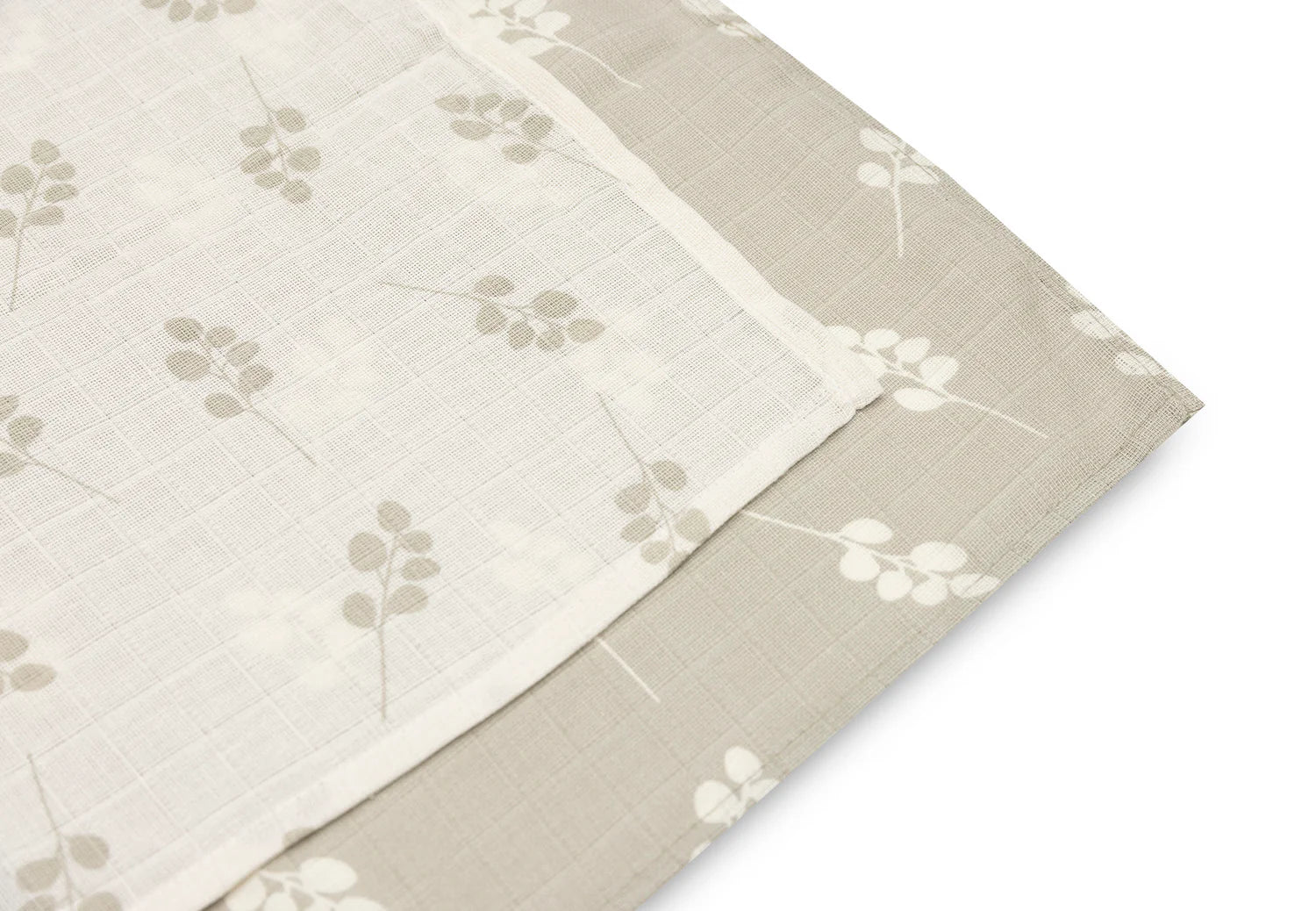 Mullwindeln Hydrophil 115x115 cm 2 Stück-Twig-Olive Green- von Jollein