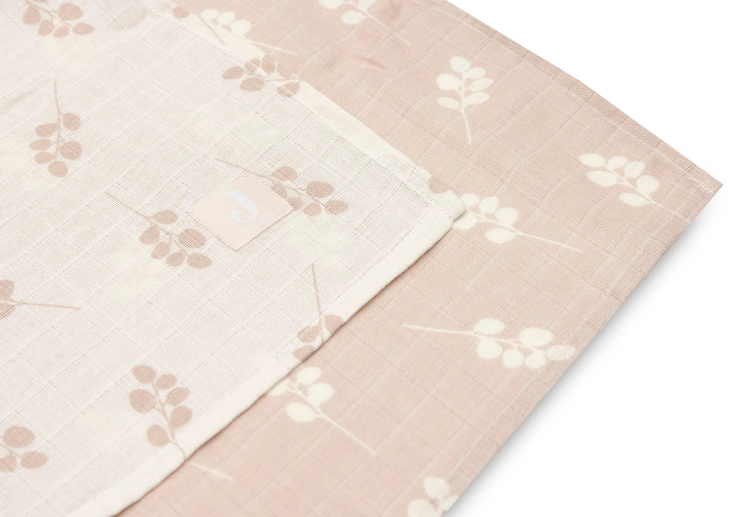 Mullwindeln Hydrophil 115x115 cm-2 Stück-Twig-Wild Rose- von Jollein