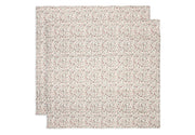 Mullwindeln Hydrophil 115x115 cm-2 Stück-Retro Flower- von Jollein