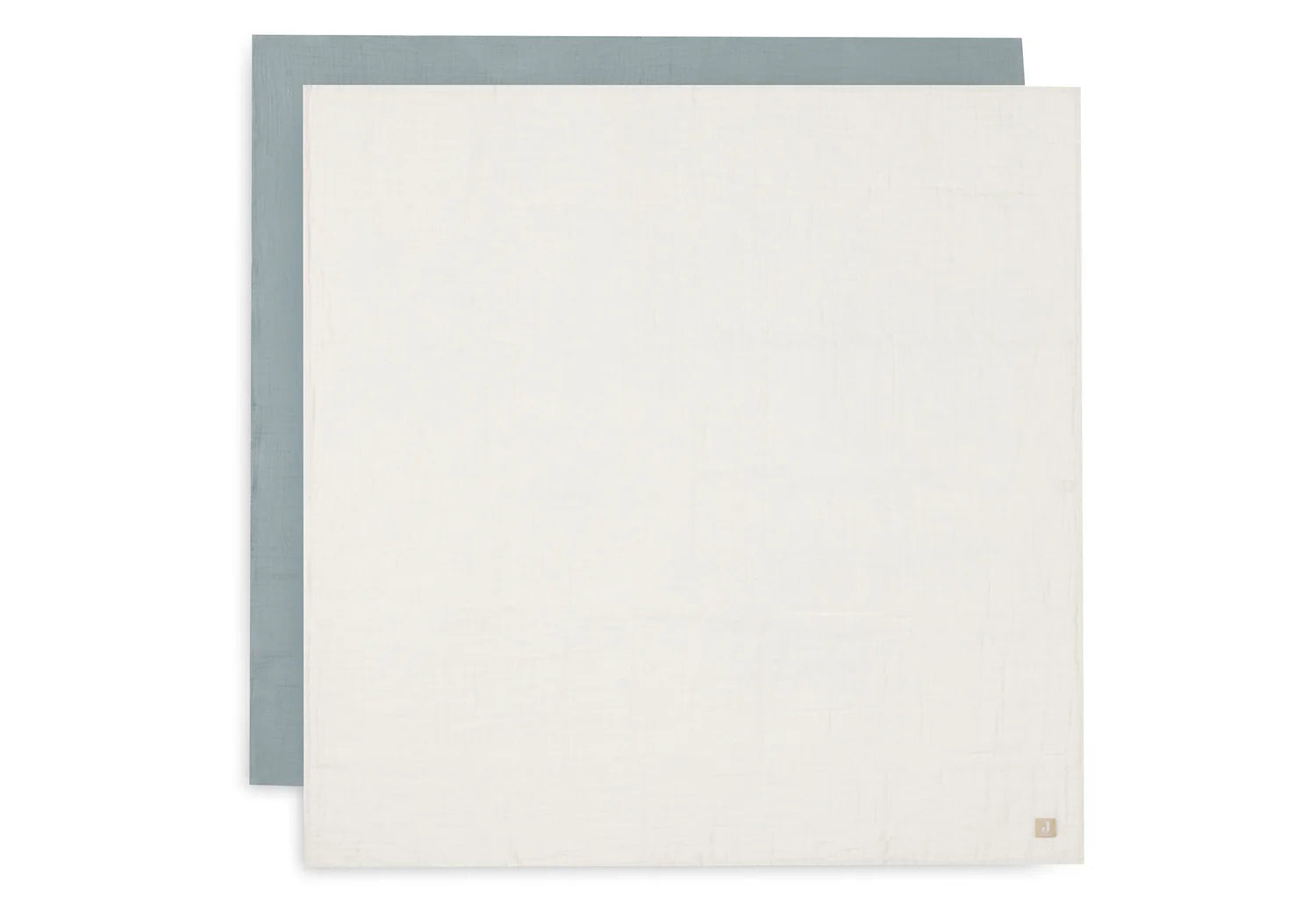 Mullwindeln Hydrophil Basic 115x115 cm 2 Stück-Sea Green von Jollein