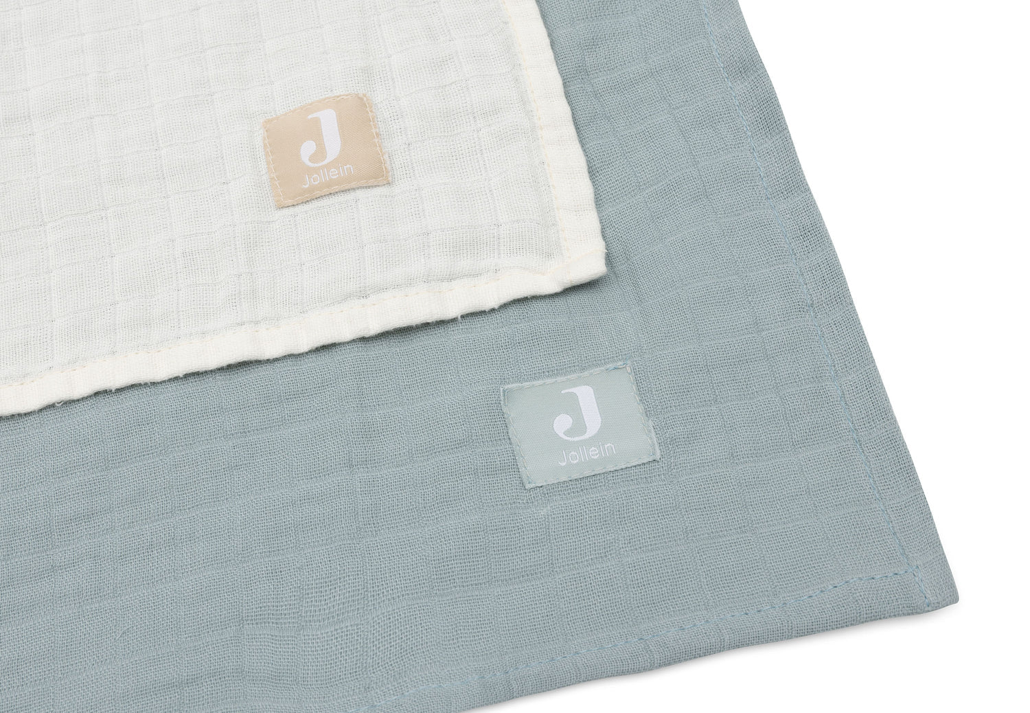 Mullwindeln Hydrophil Basic 115x115 cm 2 Stück-Sea Green von Jollein