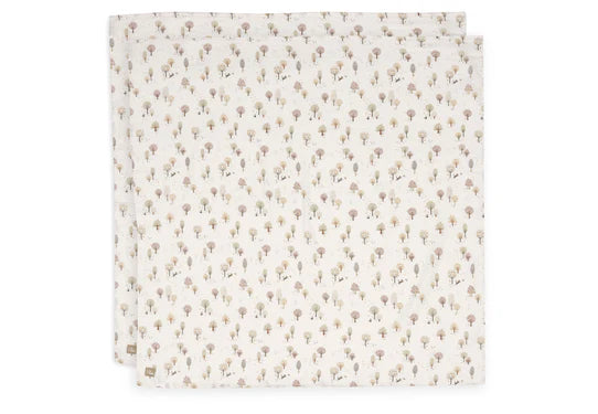 Mullwindeln Hydrophil 115x115cm - Tiny Park 2 Stück - Multicolor von Jollein