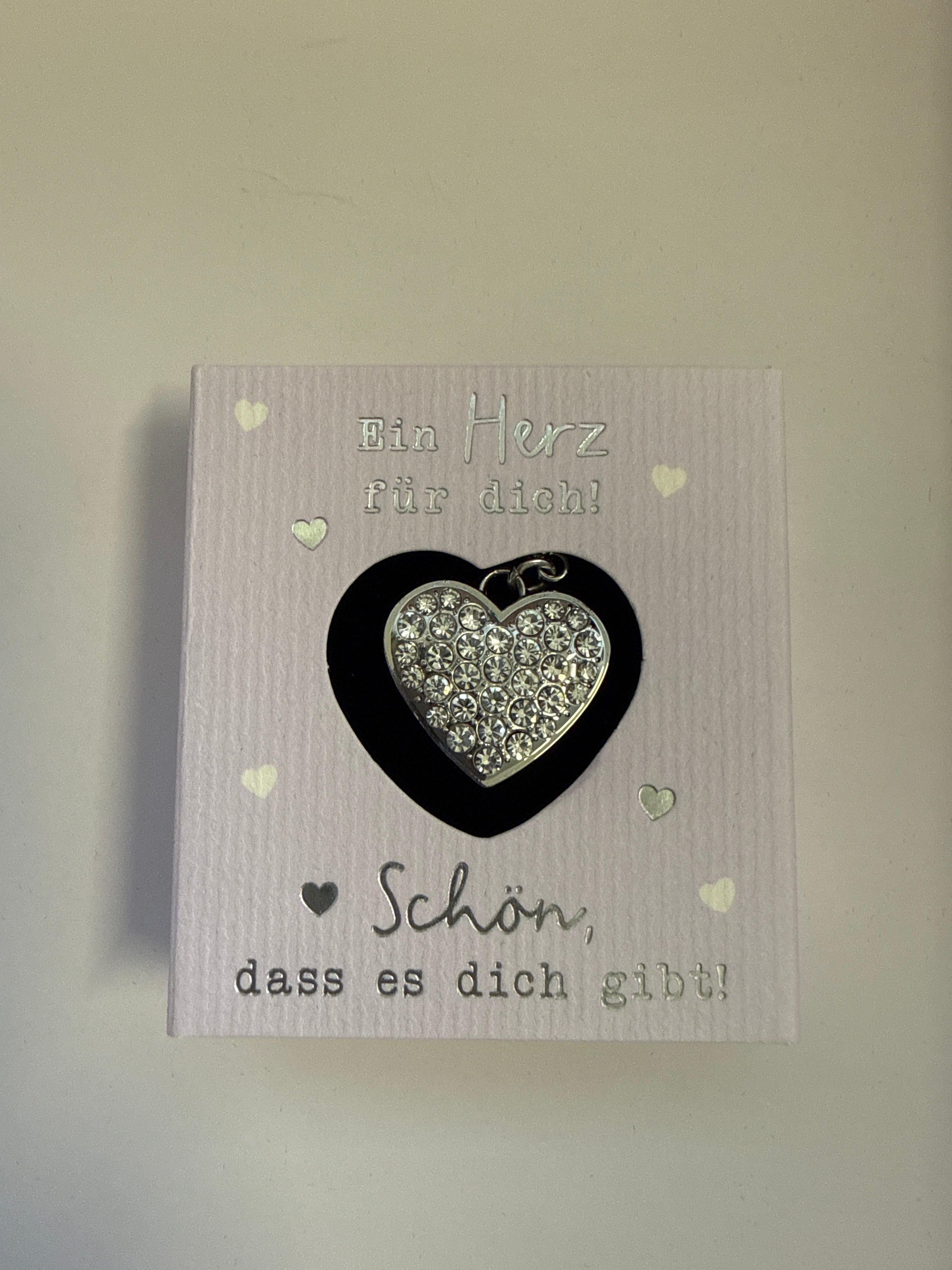 Glamour Anhänger Ein Herz für dich   Depesche
