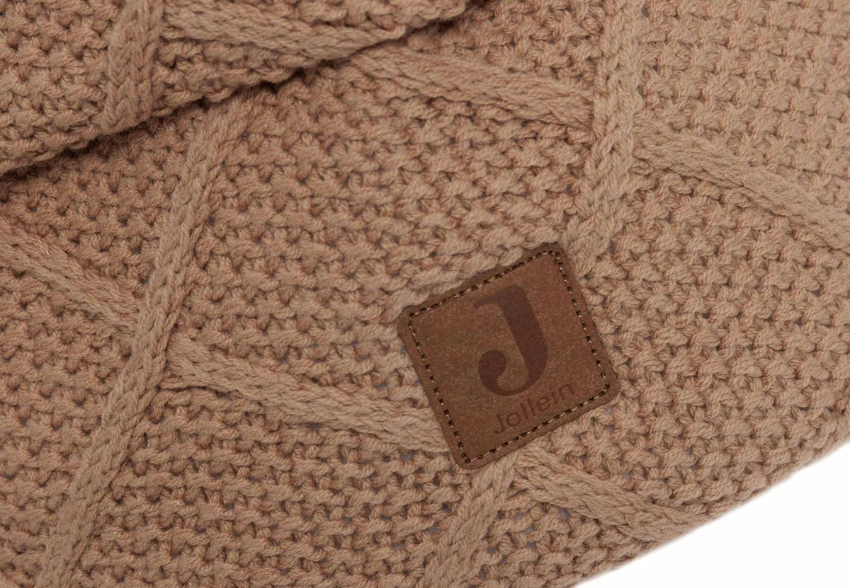 Pflegekörbchen- Check Knit- Biscuit- von Jollein