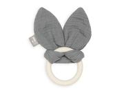 Beißring-Bunny Ears- grey- von Jollein