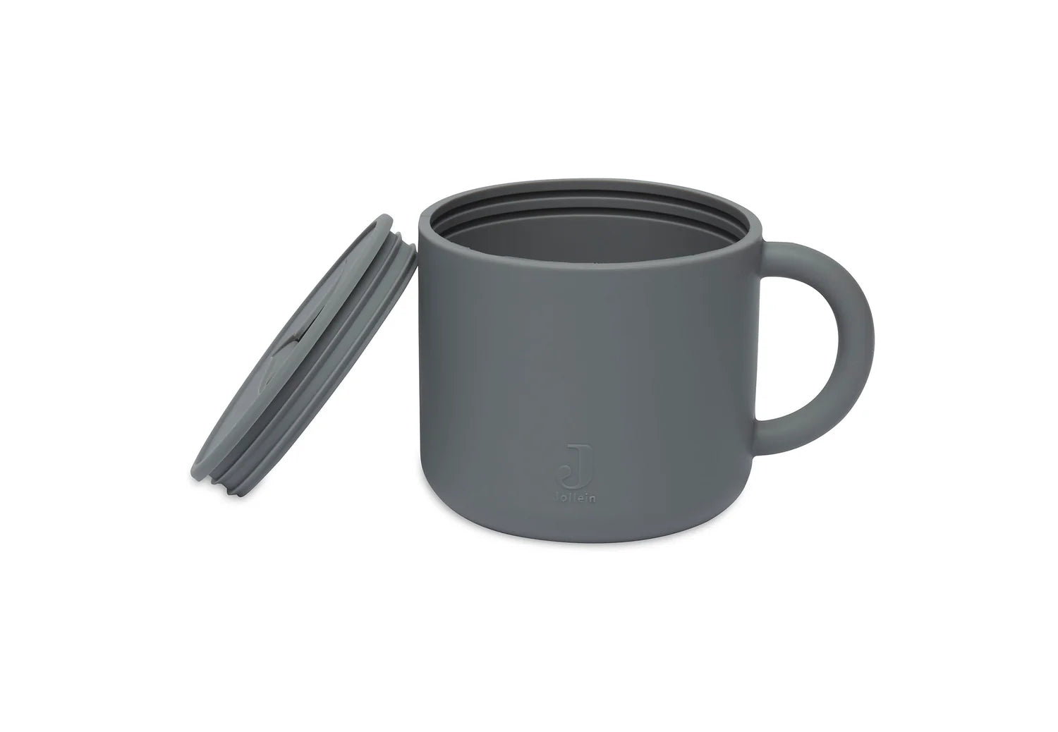 Snackbecher-Silikon-Storm Grey - von Jollein