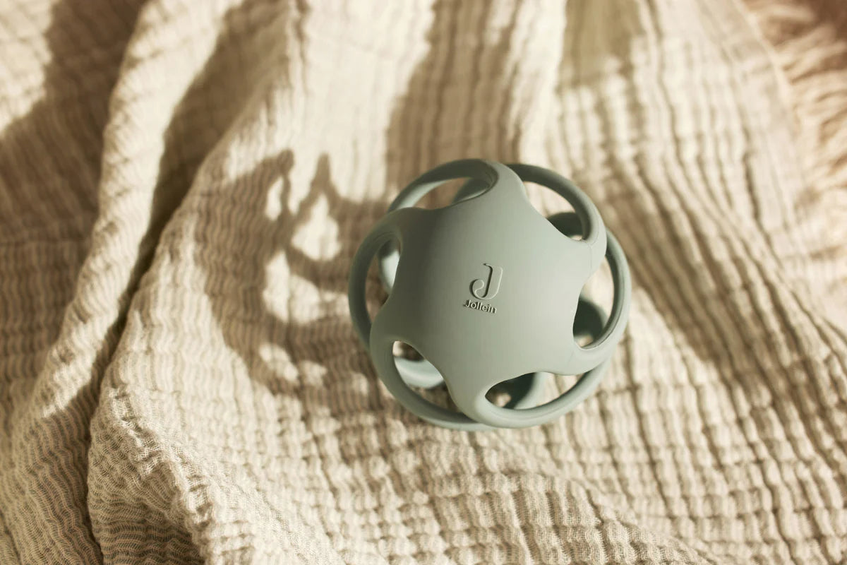 Ball aus Silikon- Durchmesser 9,5 cm. - Sea Green- von Jollein