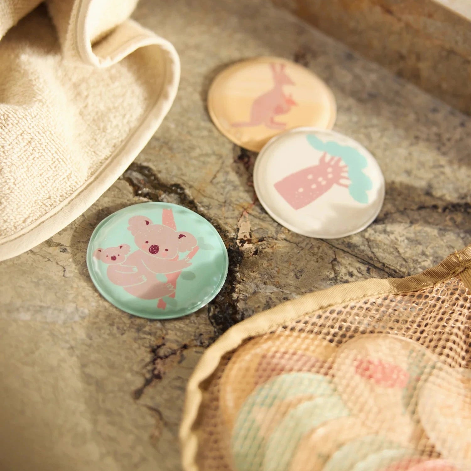 Bade Memory-Spiel - Kangaroots von Jollein