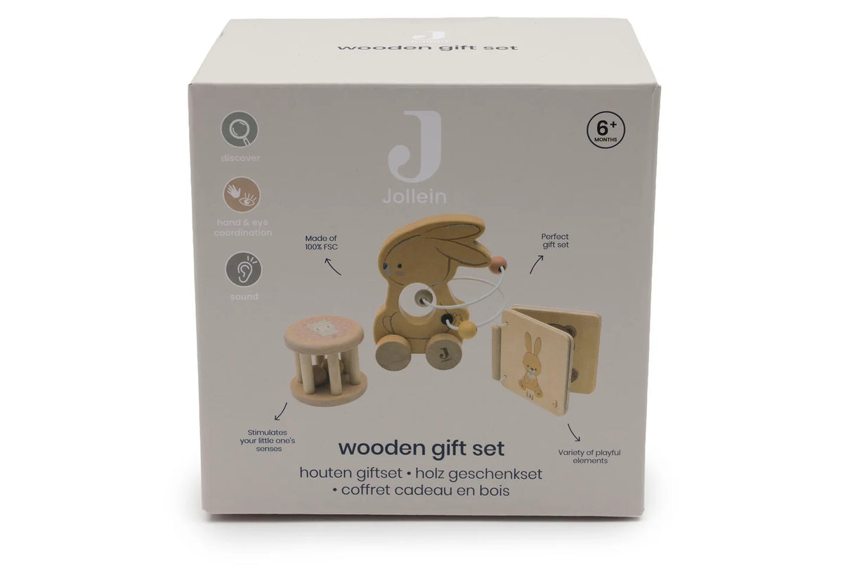 Holz-Geschenkset- Bunny Luz-Jollein