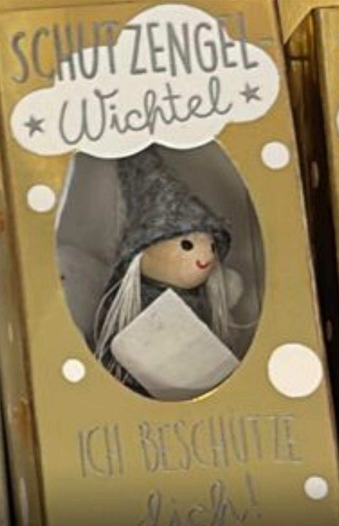 Schutzengel Wichtel in kleiner Box Depesche