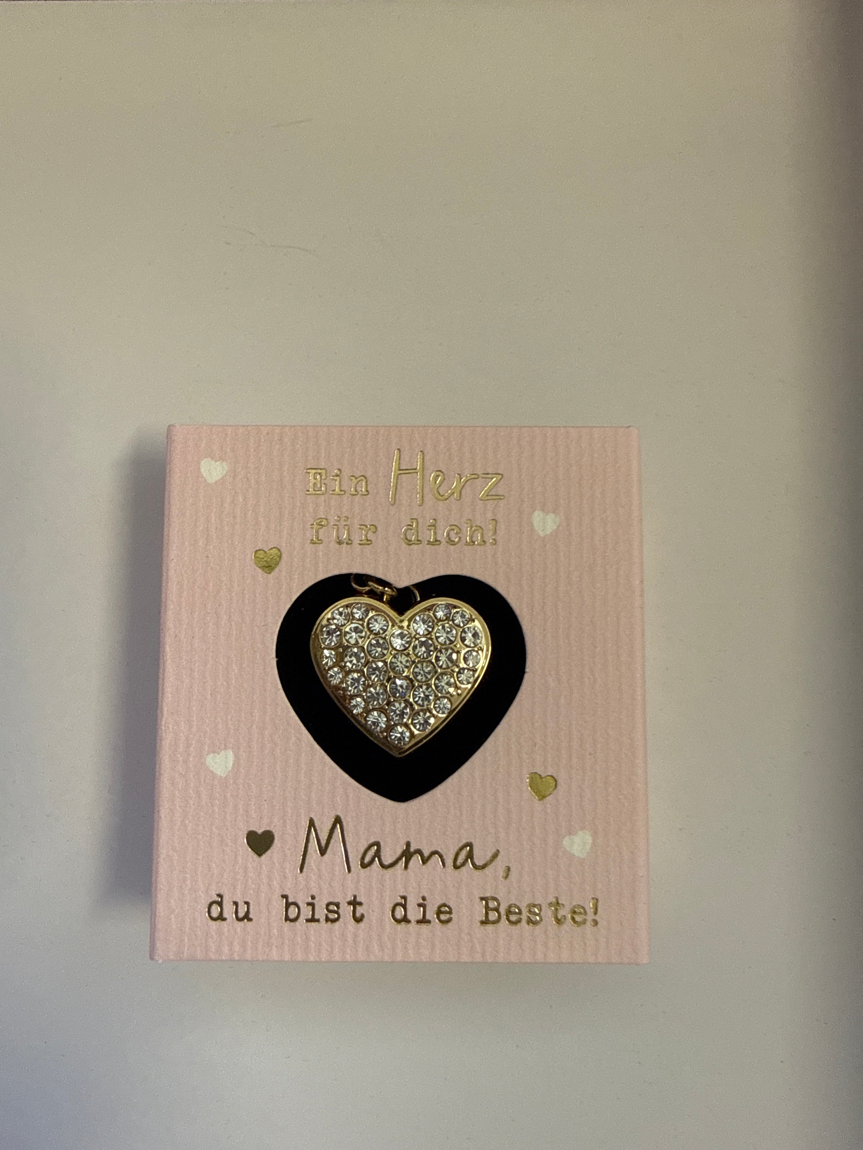 Glamour Anhänger Ein Herz für dich   Depesche