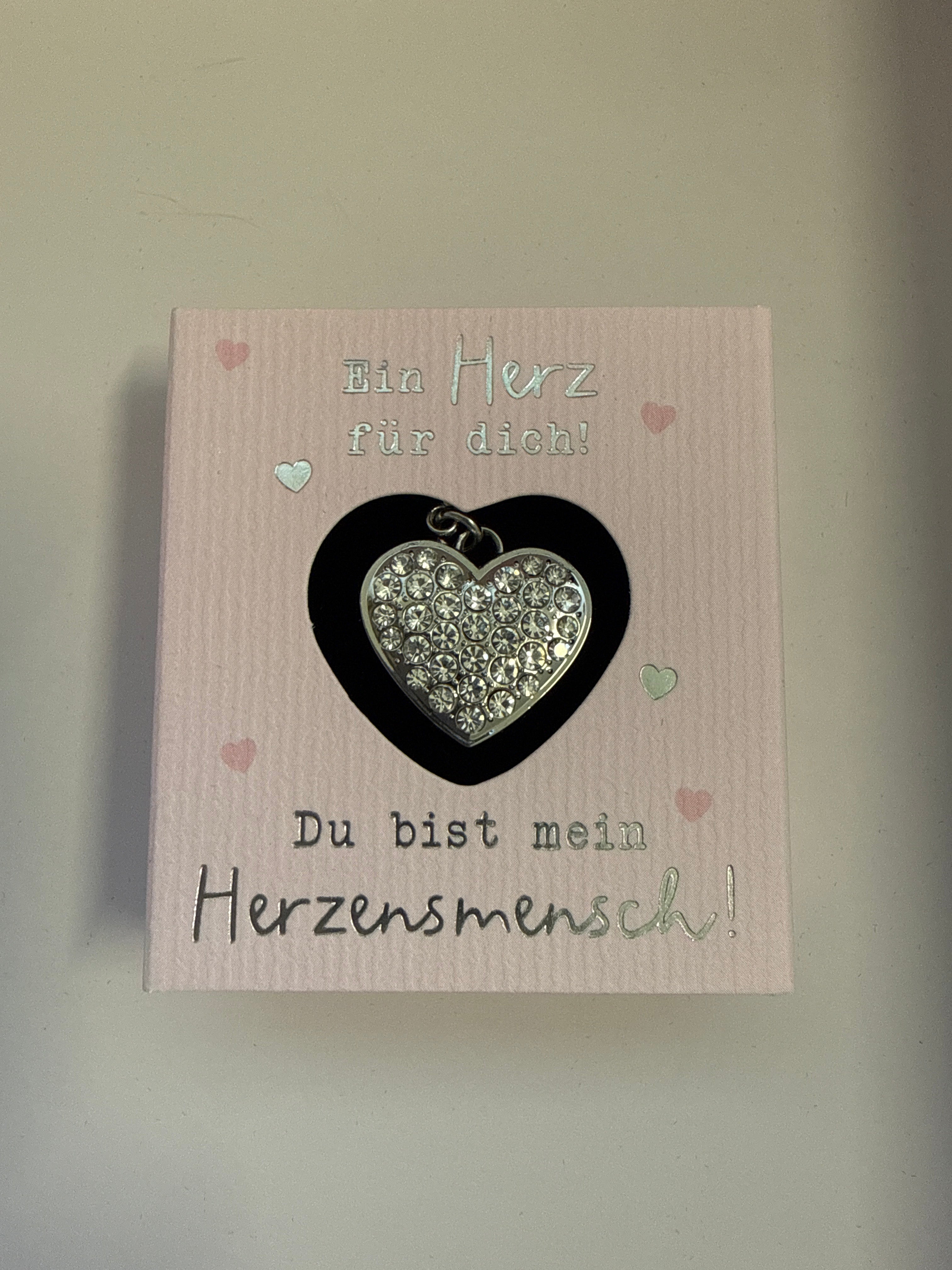 Glamour Anhänger Ein Herz für dich   Depesche