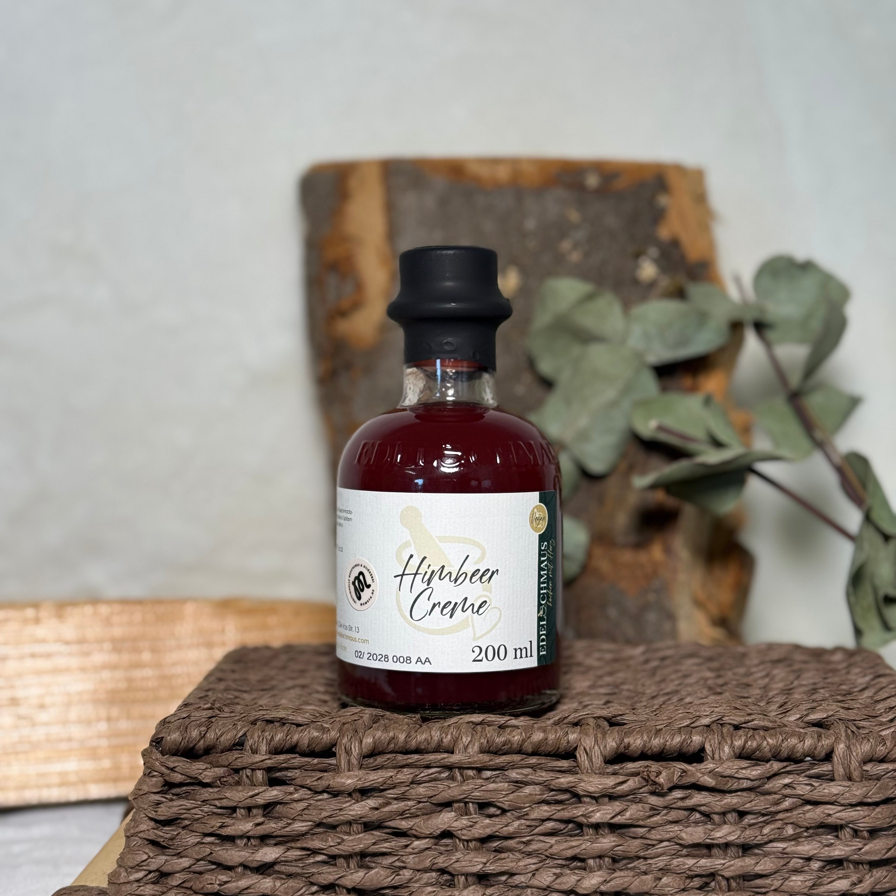 Essigzubereitung Himbeer Creme - Edelschmaus