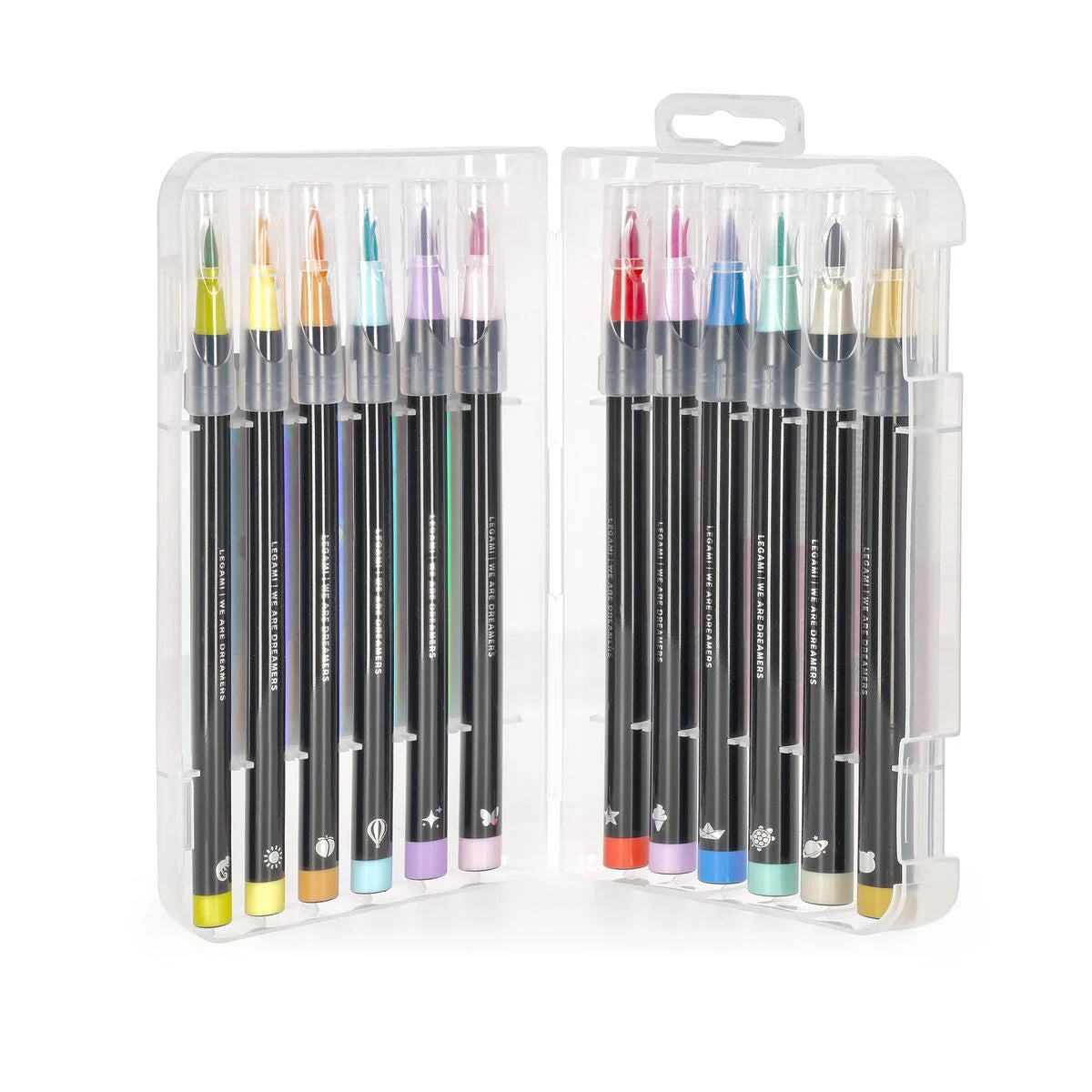 Set mit 12 Pinselstiften Pastel Colours - Brush Markers Legami