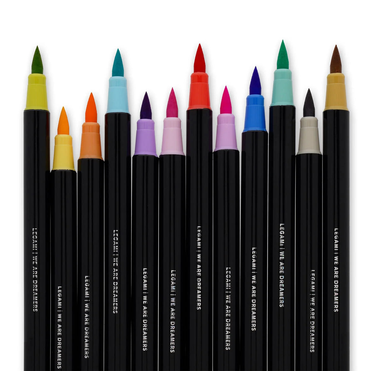 Set mit 12 Pinselstiften Pastel Colours - Brush Markers Legami