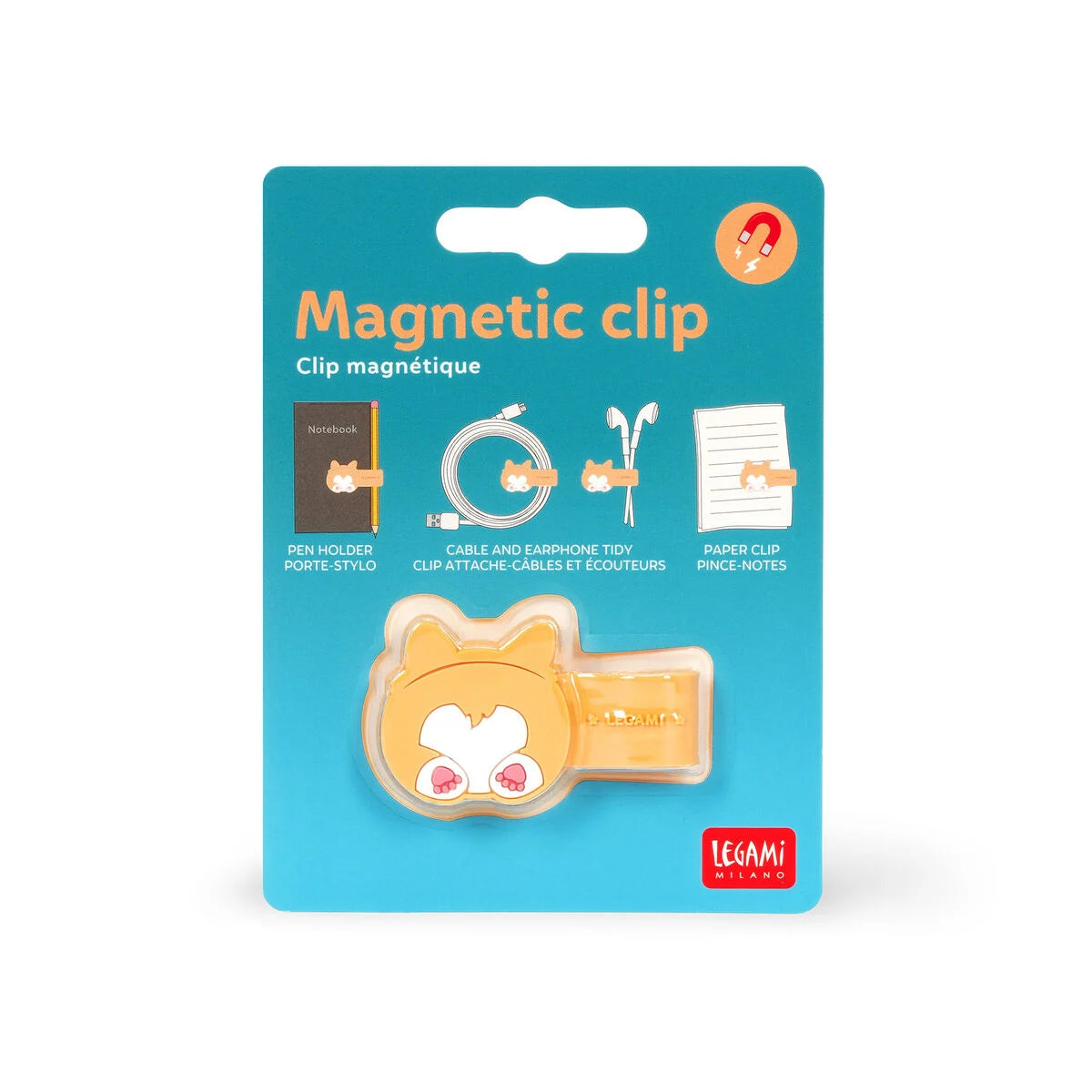 Corgi Magnetclip Legami Lesezeichen