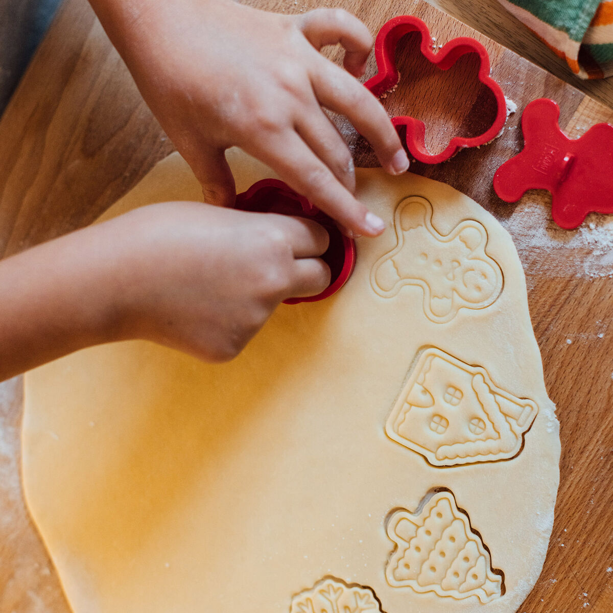 Set of 5 Cookie Cutters with Stamps - Cookie Time! Legami Keks Ausstecher