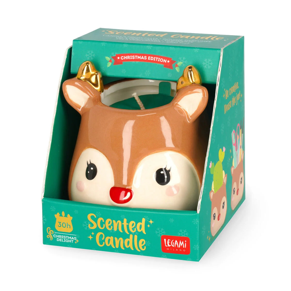 Duftkerze Rentier - Scented Candle Legami