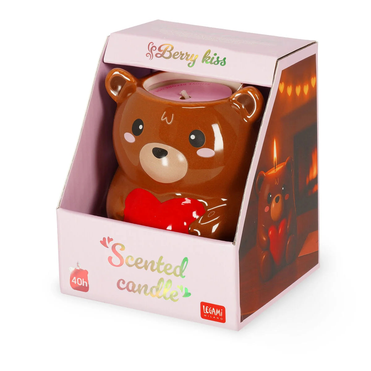 Duftkerze Love Is in the Air - Teddy Bear - Legami