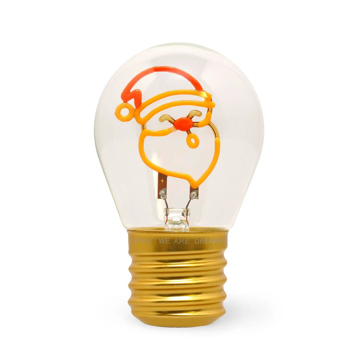 Deko-Tischlampe in Glühbirnenform - Santa Claus - Bulb Fiction Legami