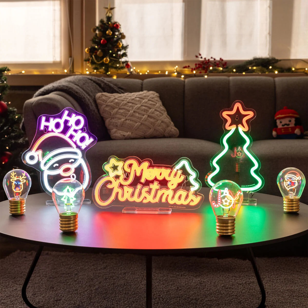 LED-Lampe mit Neoneffekt - Xmas Tree - It’s a Sign Legami