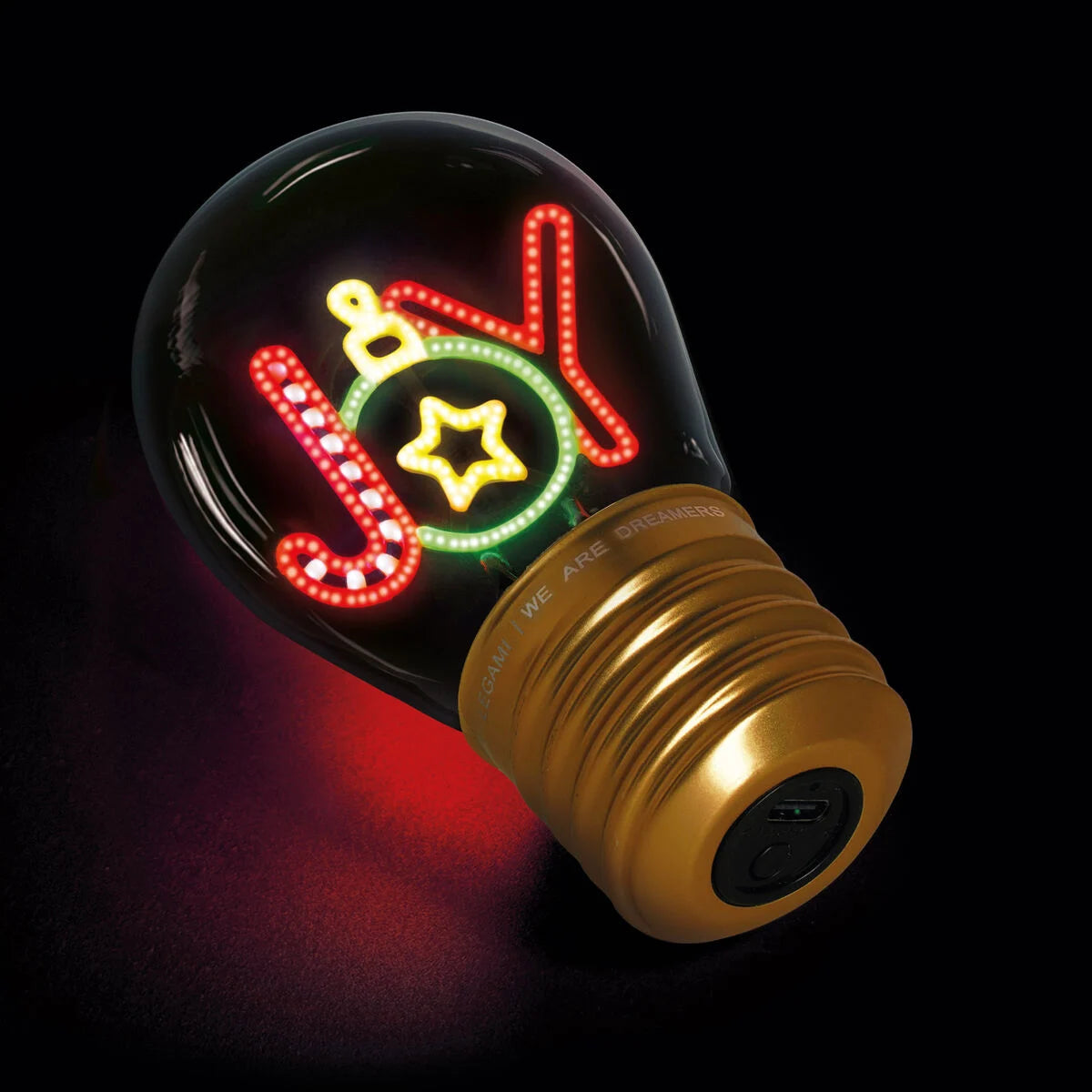 Deko-Tischlampe in Glühbirnenform - Joy - Bulb Fiction Legami