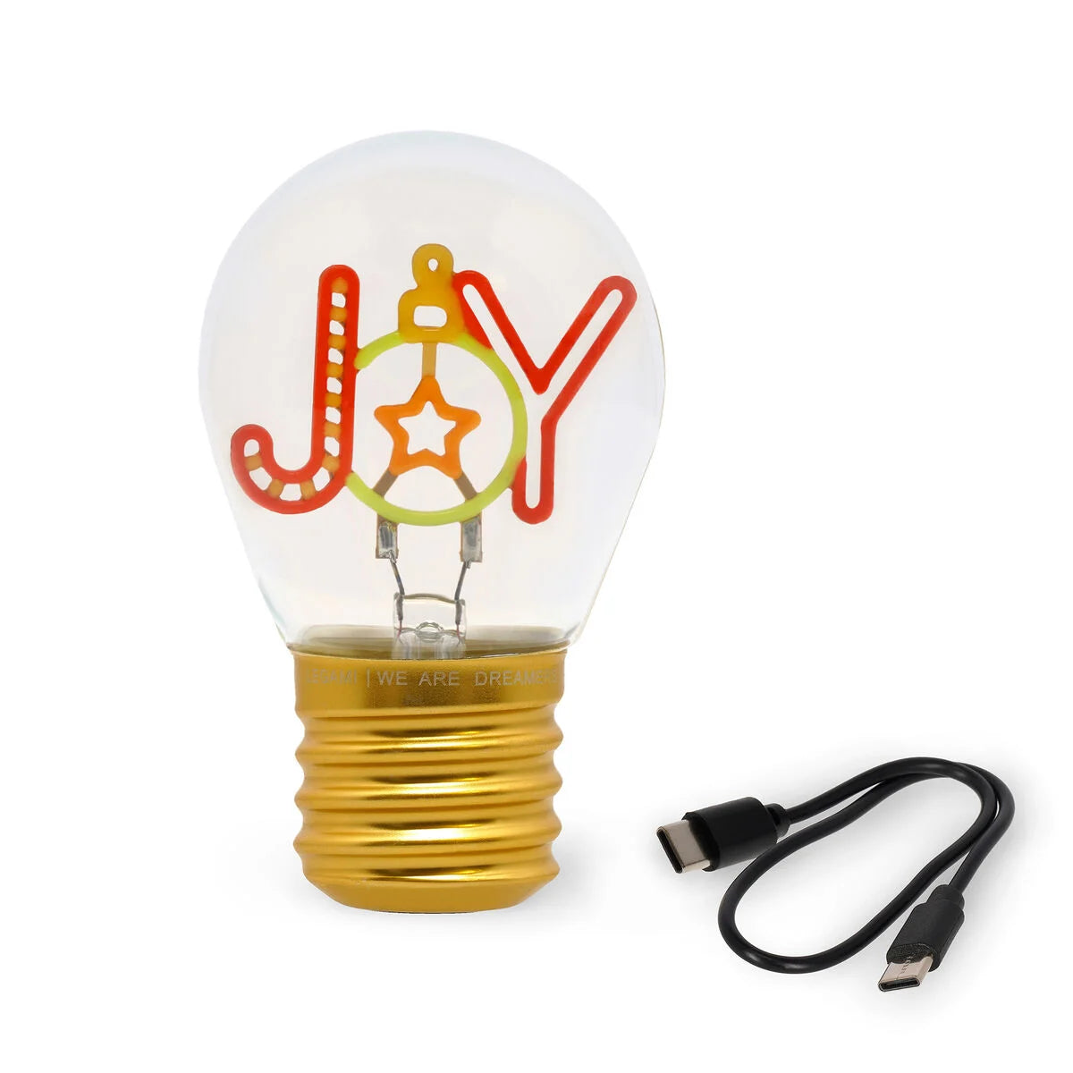 Deko-Tischlampe in Glühbirnenform - Joy - Bulb Fiction Legami