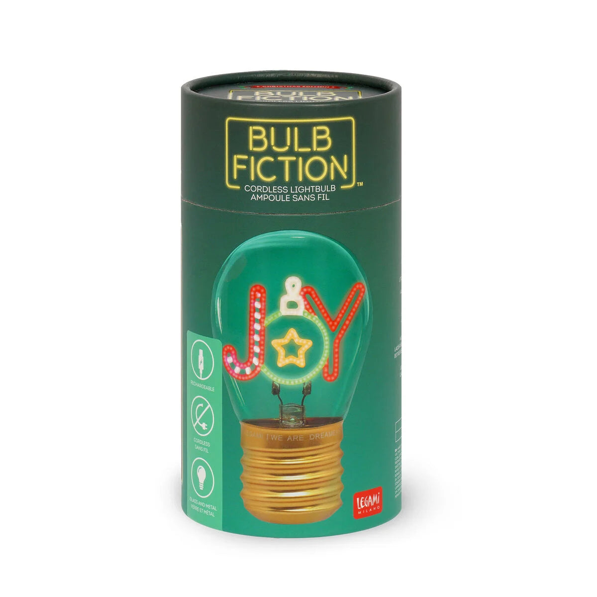 Deko-Tischlampe in Glühbirnenform - Joy - Bulb Fiction Legami