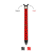 Zweifarbiger Kugelschreiber Ladybug - Click&Clack- Legami