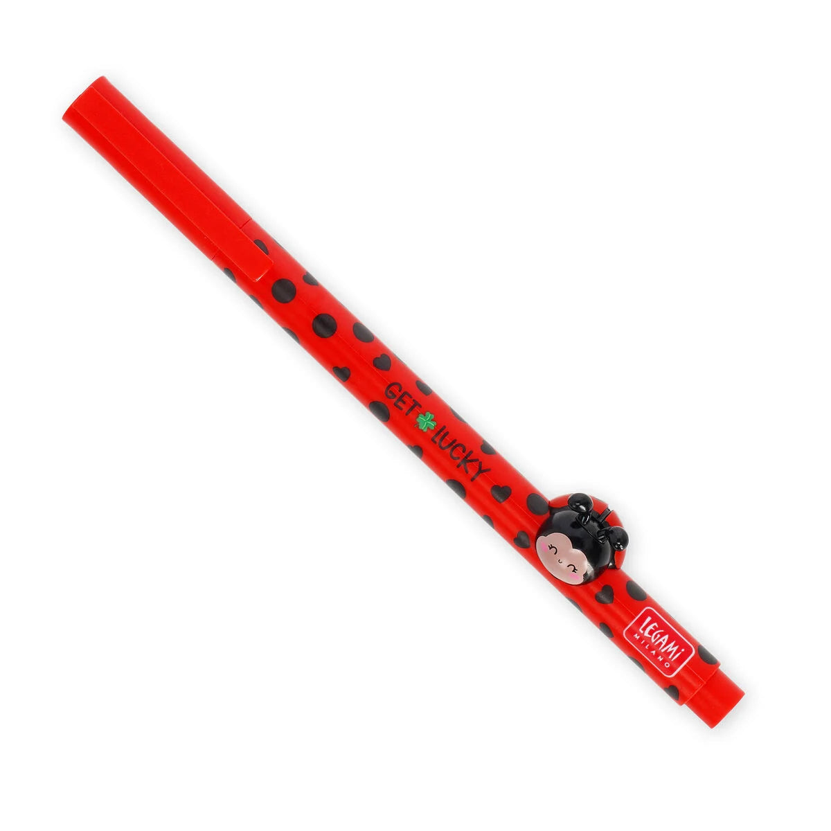 Gelstift mit Deko-Tierchen Ladybug „Get Lucky“ - Lovely Friends- Legami