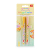 ‼️‼️2 Stück pro Bestellung bestellbar‼️‼️ Limited Edition Set aus 2 Gelstiften mit Deko-Tierchen - Lovely Friends - Hoppy Easter - Legami
