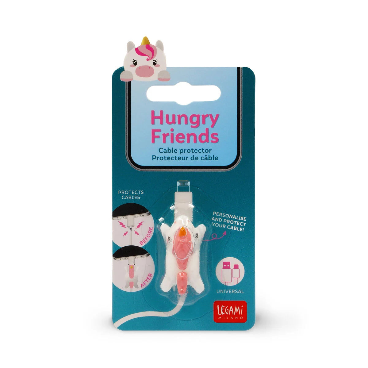 Kabelschutz - Hungry Friends - Legami