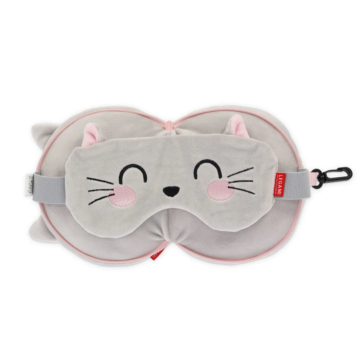 Reisekissen mit Schlafmaske Kitty - My Travel Buddy Legami