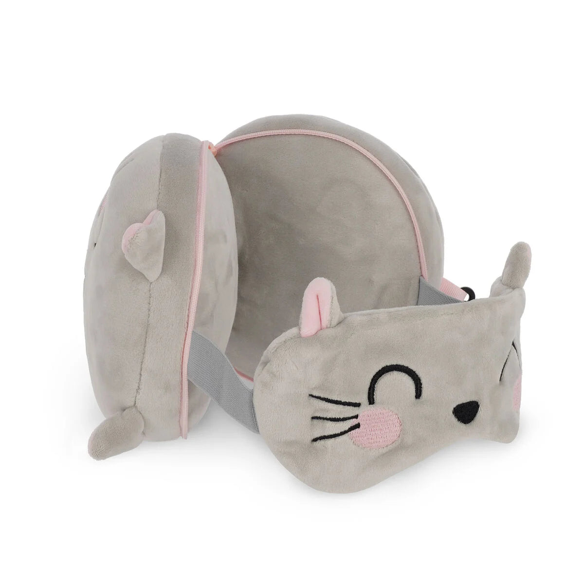 Reisekissen mit Schlafmaske Kitty - My Travel Buddy Legami