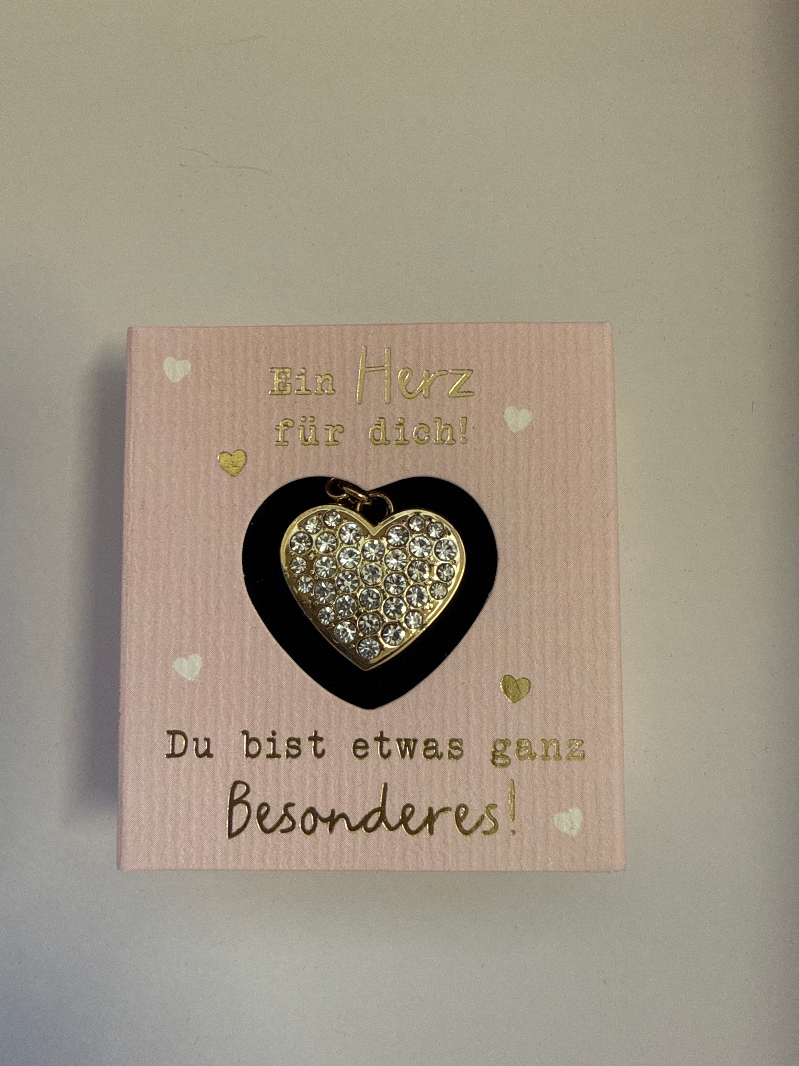 Glamour Anhänger Ein Herz für dich   Depesche