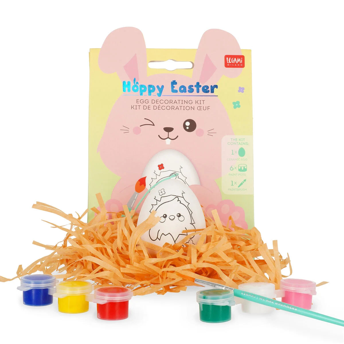Dekorationsset für Ostereier - Hoppy Easter- Legami