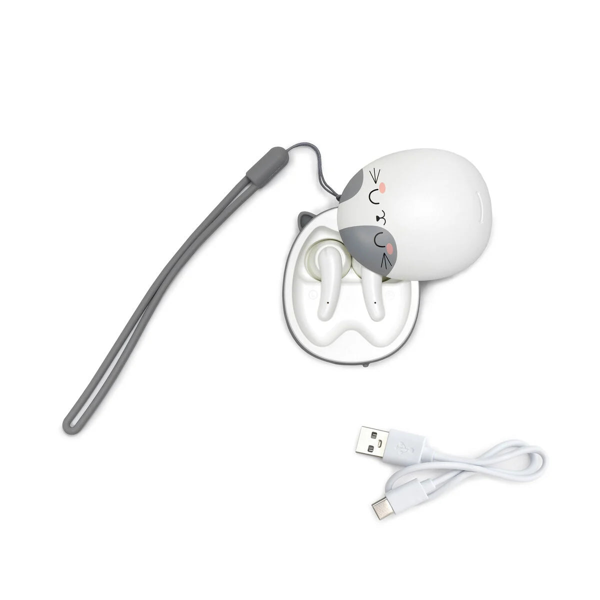 Kopfhörer Wireless Earbuds - Be Free - Kitty Katze Legami