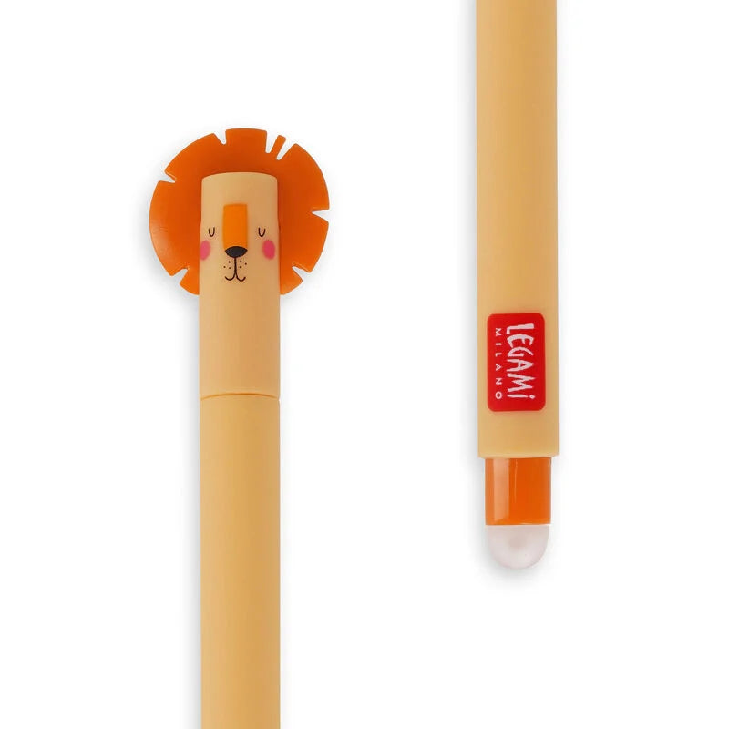 Löschbarer Gelstift - Löwe Erasable Pen