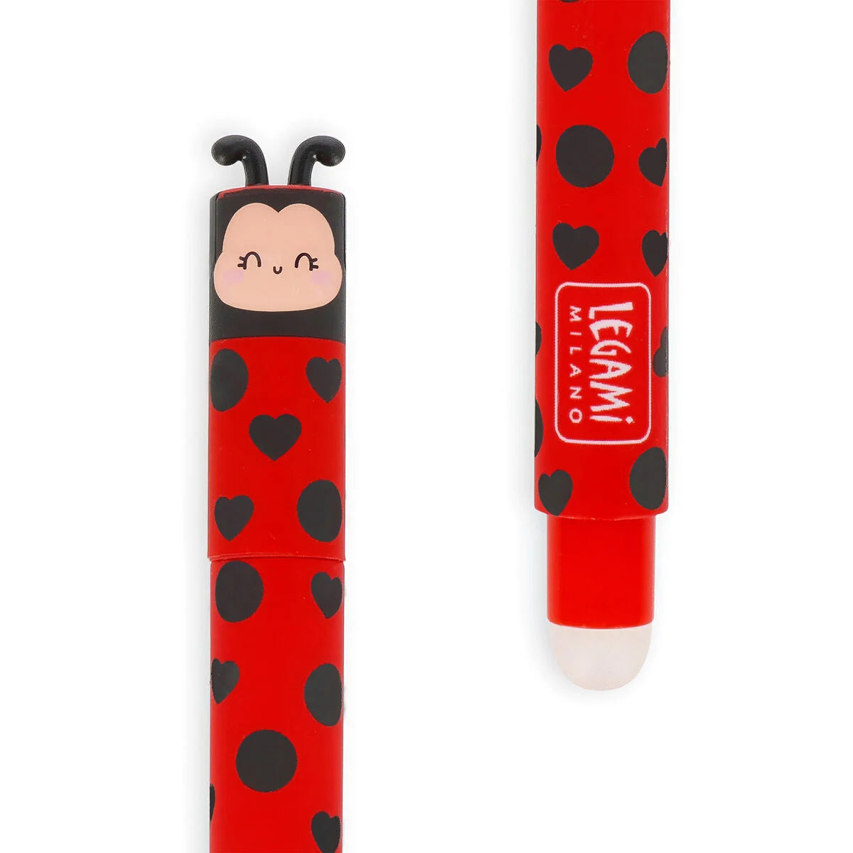 Löschbarer Gelstift Ladybug „Get Lucky“ - Erasable Pen- Legami