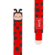 Löschbarer Gelstift Ladybug „Get Lucky“ - Erasable Pen- Legami