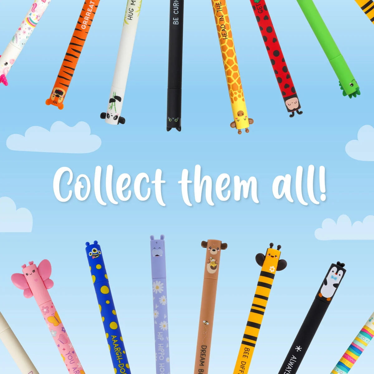 Löschbarer Gelstift Ladybug „Get Lucky“ - Erasable Pen- Legami