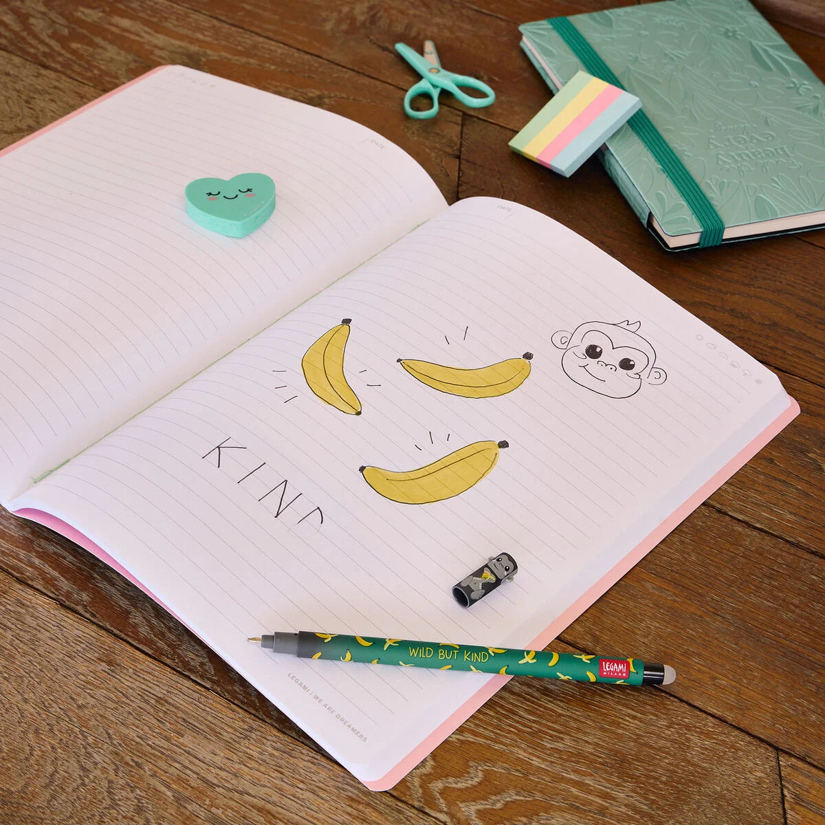 Löschbarer Stift Gorilla „Wild but Kind“ - Erasable Pen