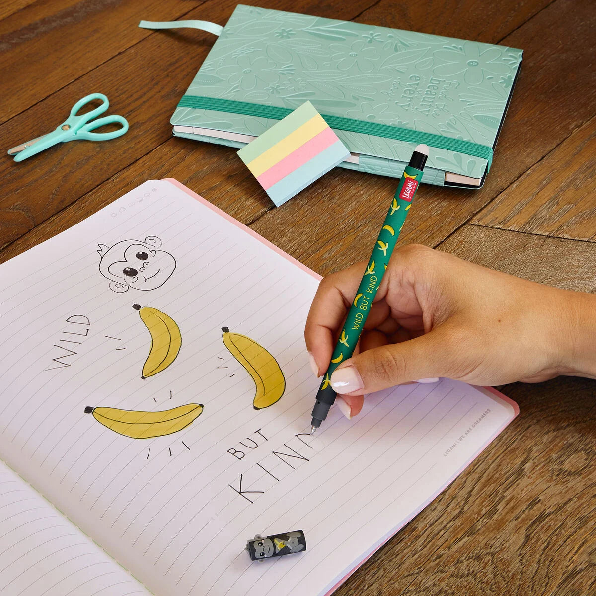 Löschbarer Stift Gorilla „Wild but Kind“ - Erasable Pen