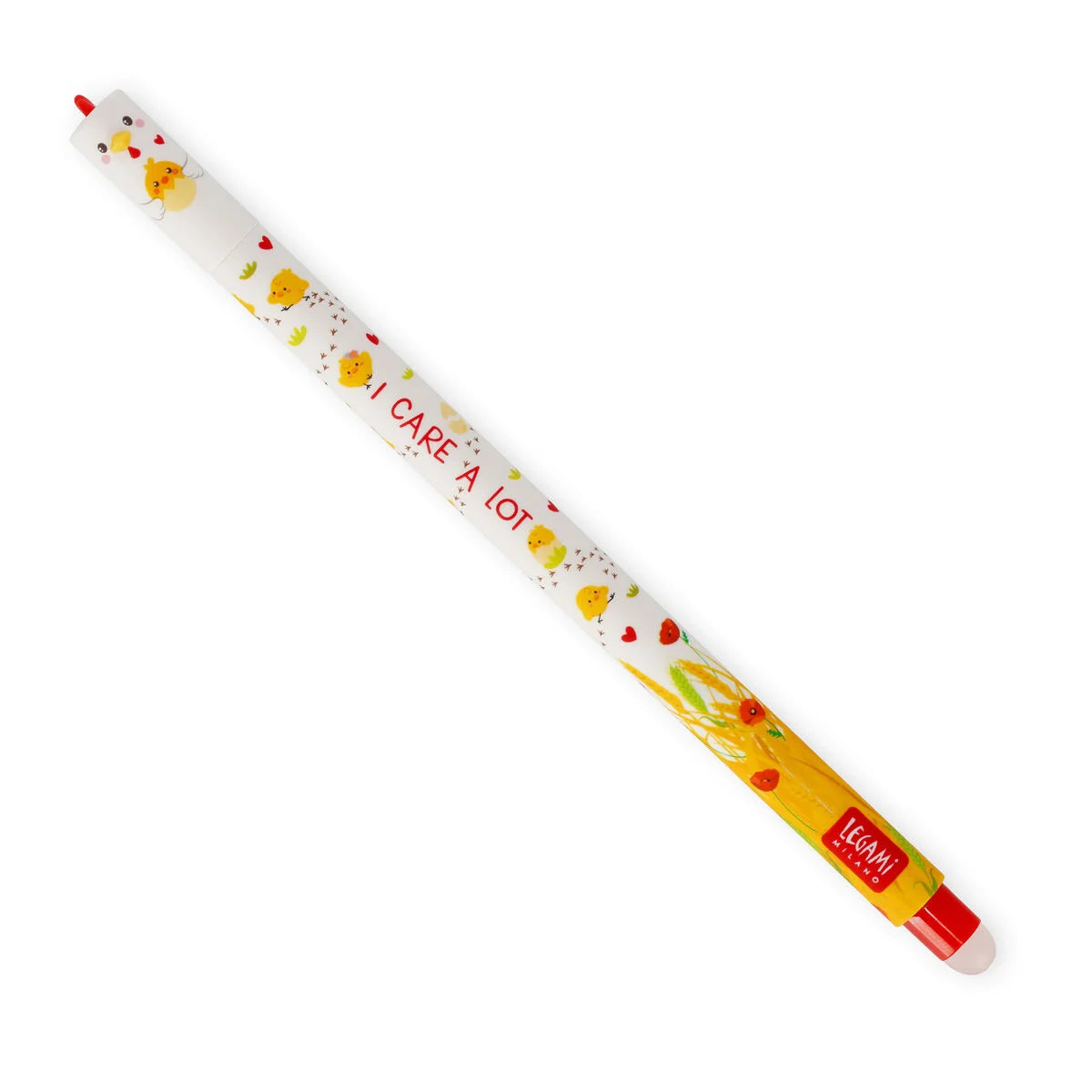 Löschbarer Stift Hen „I Care a Lot“ - Erasable Pen Henne