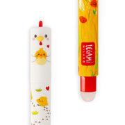 Löschbarer Stift Hen „I Care a Lot“ - Erasable Pen Henne